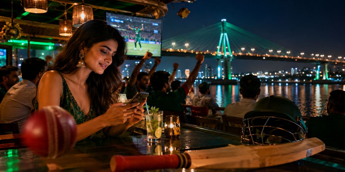 বাংলাদেশি ক্রিকেট বেটিং ম্যাচ অডস দেখছেন একজন তরুণ